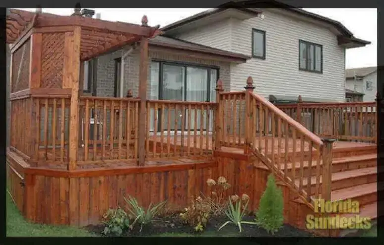 Deck in Pierrefonds