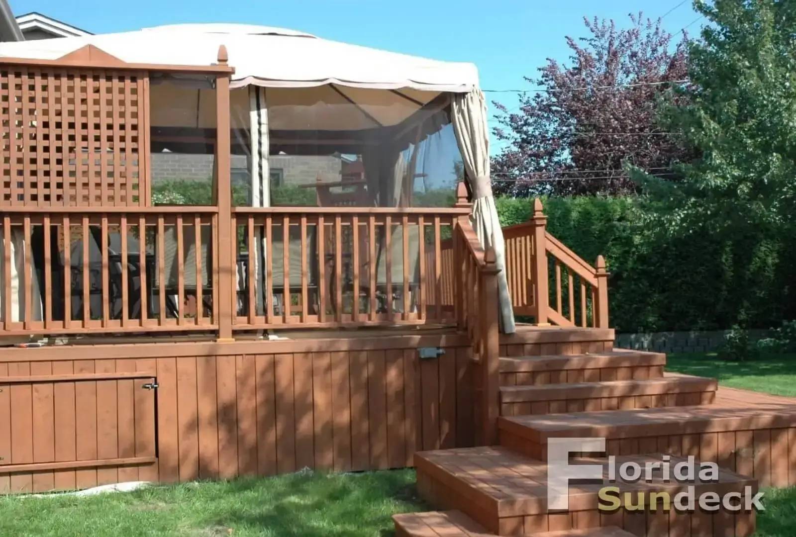 Deck in Hudson