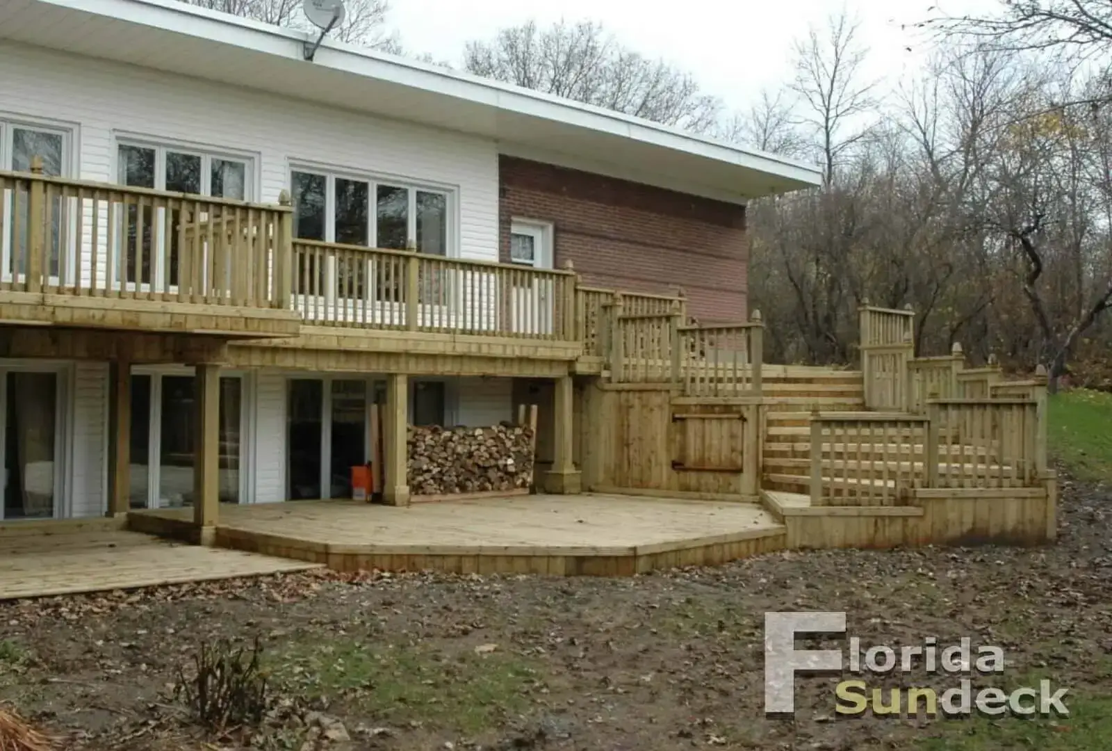 Deck in Pierrefonds