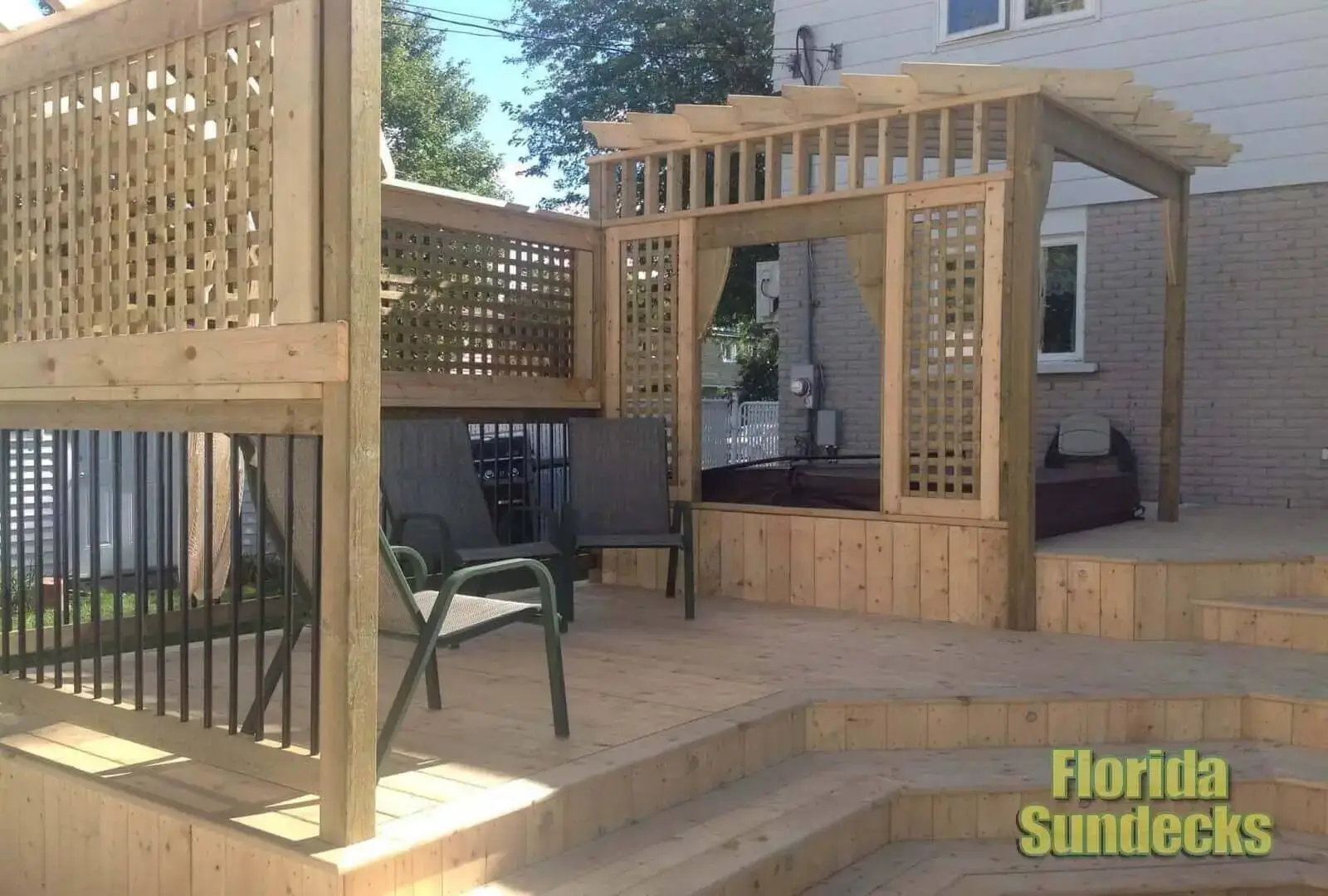 Deck in Pierrefonds