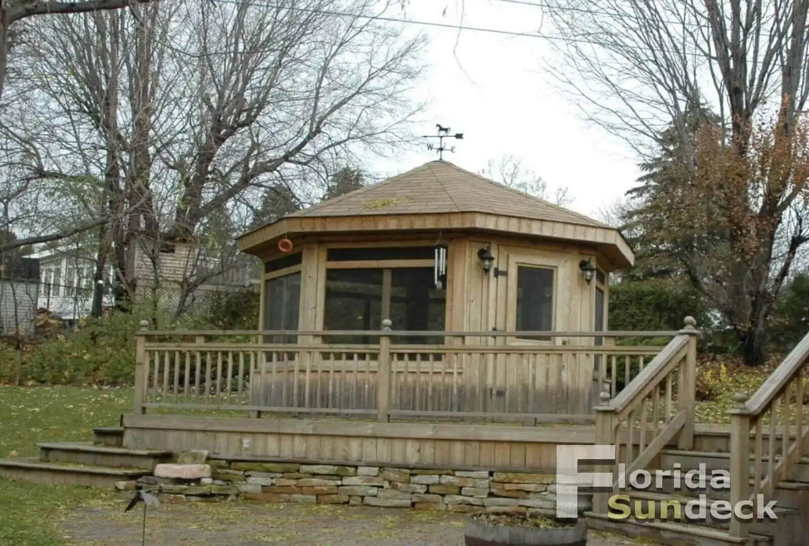 Deck in Pierrefonds