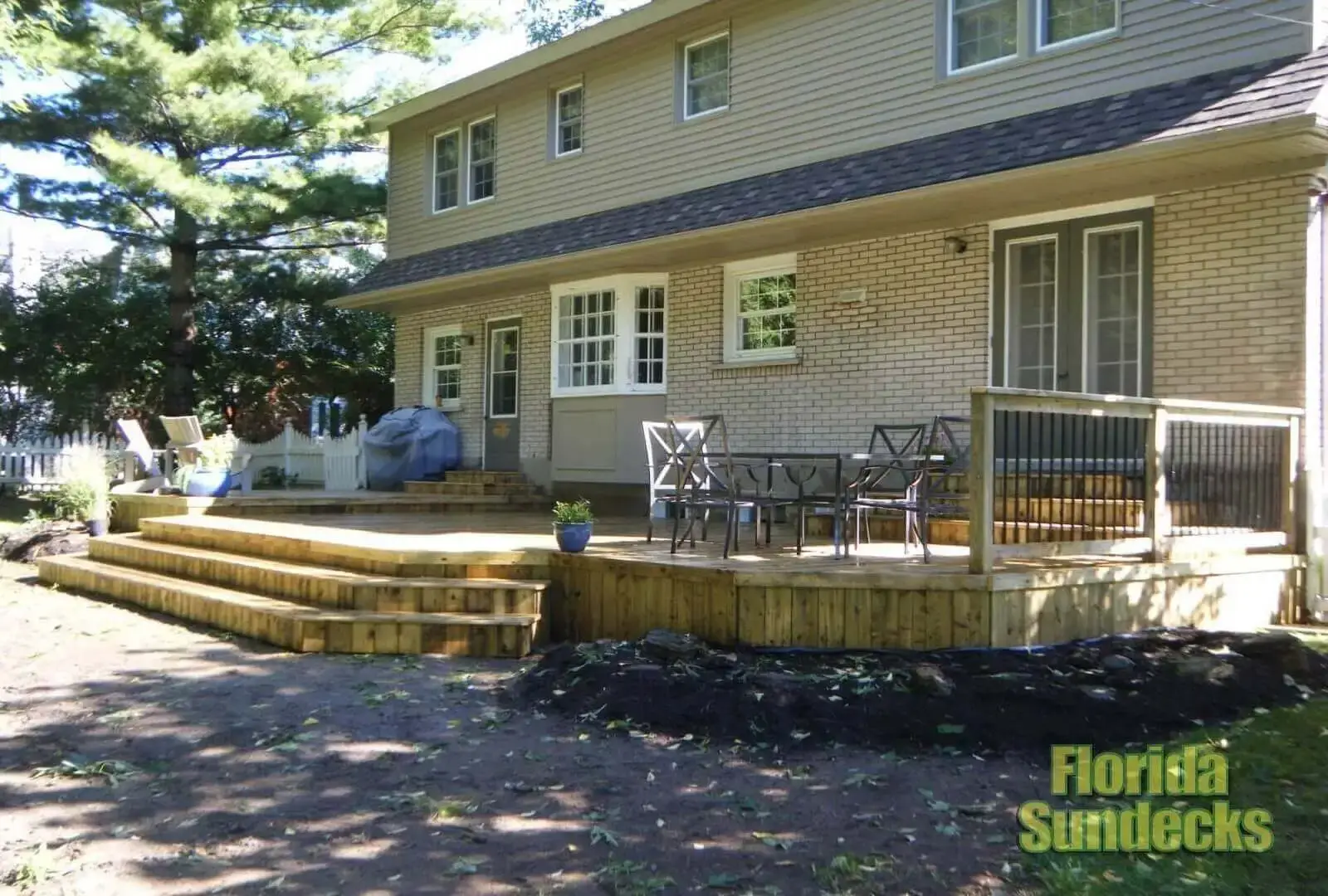 Deck in Hudson