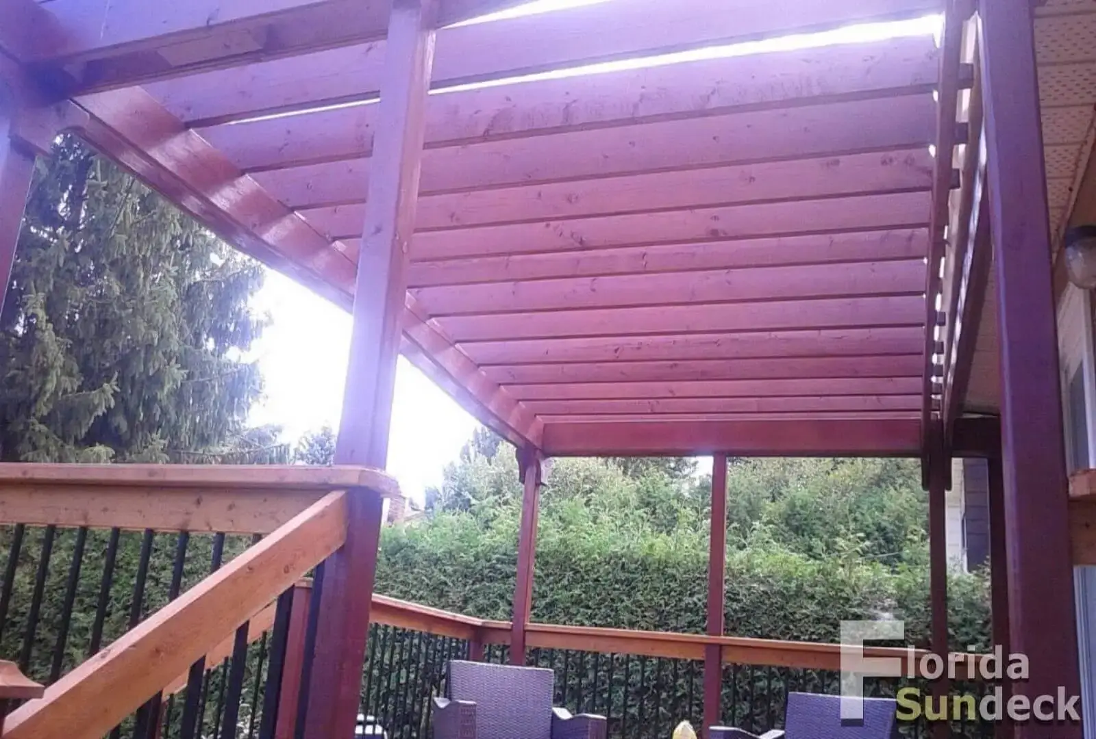 Deck in Pierrefonds