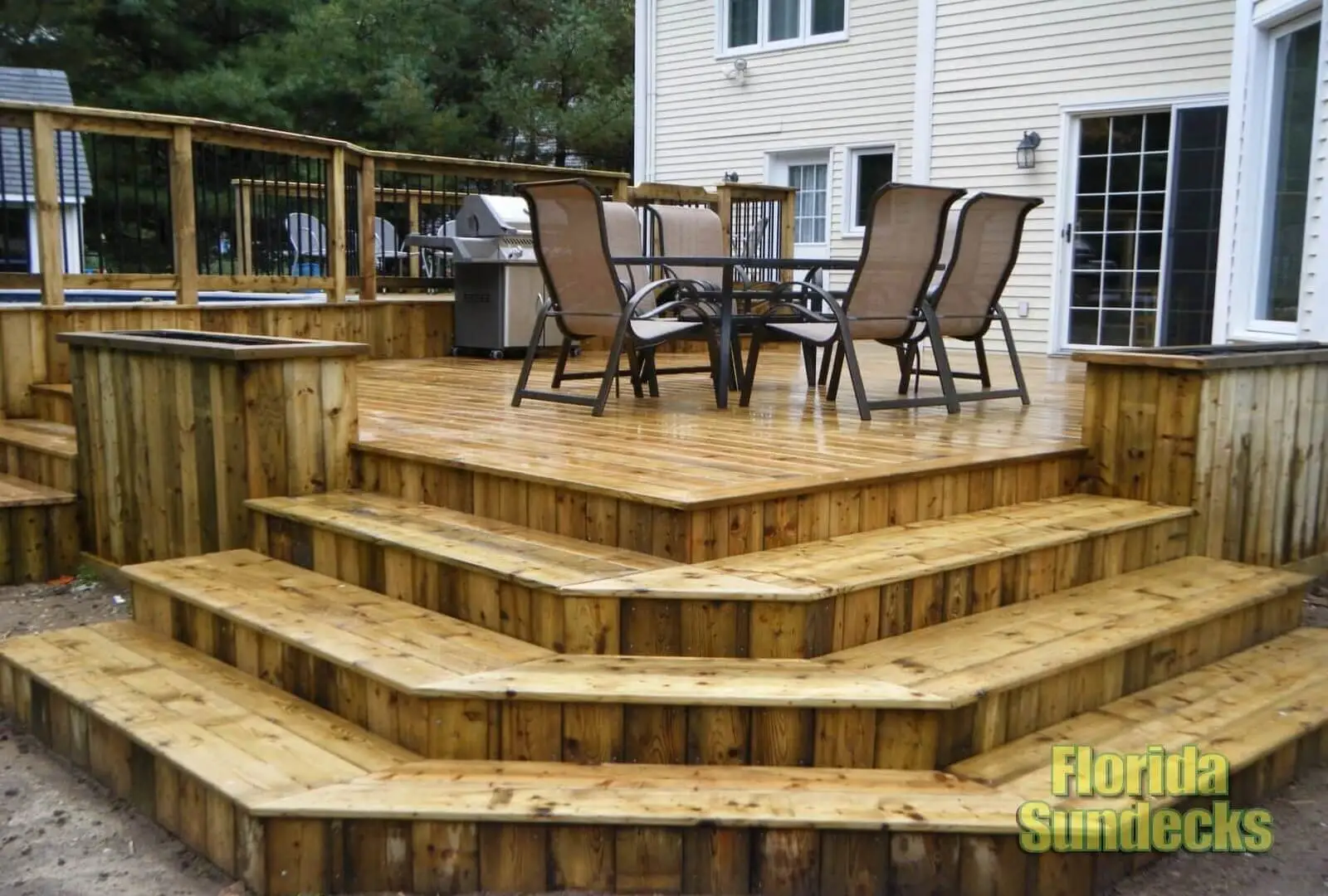 Deck in Pierrefonds
