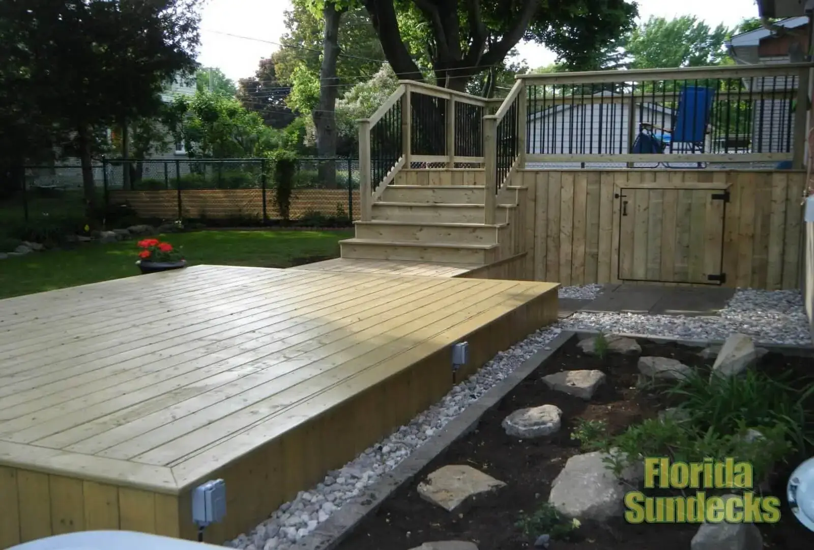 Deck in Pierrefonds