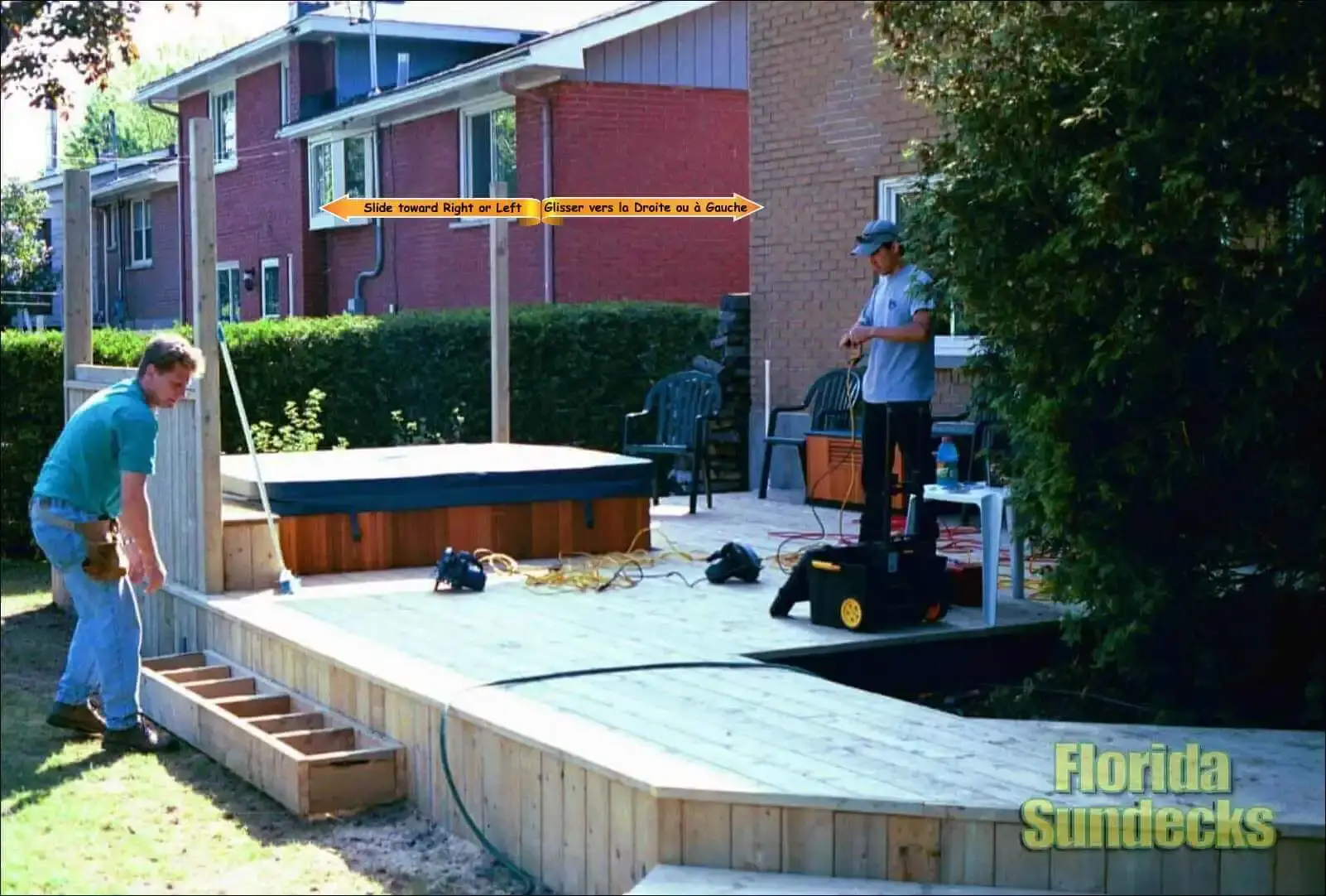 Deck in Pierrefonds