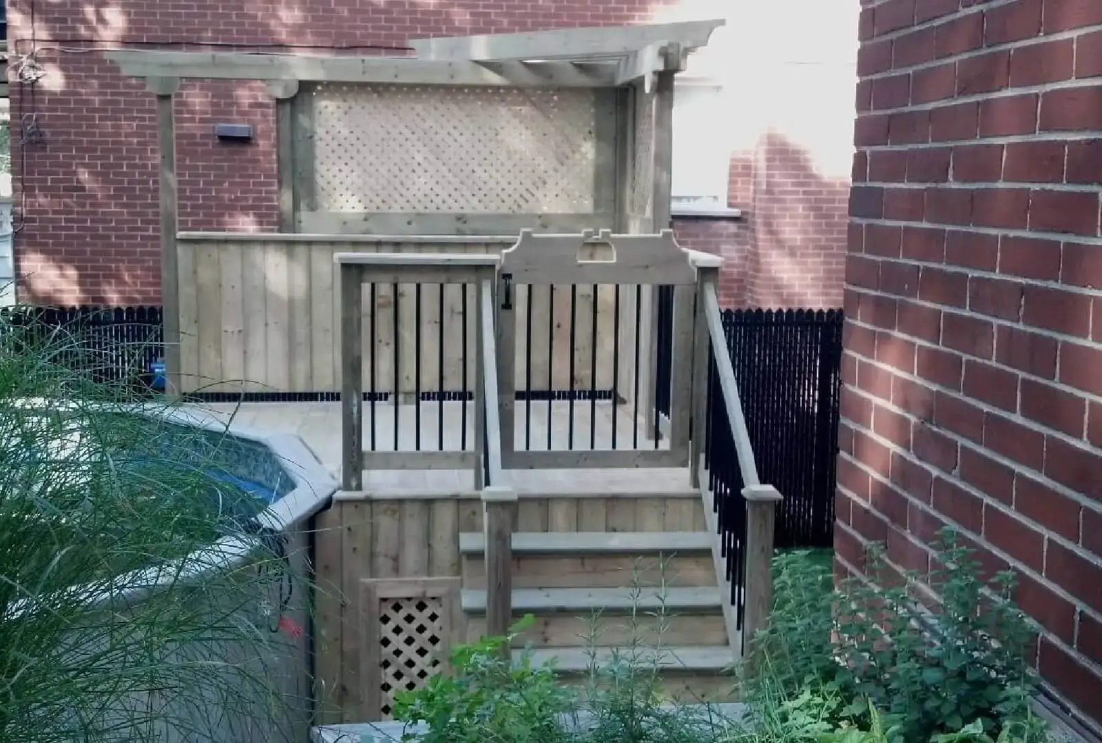 Deck in Pierrefonds