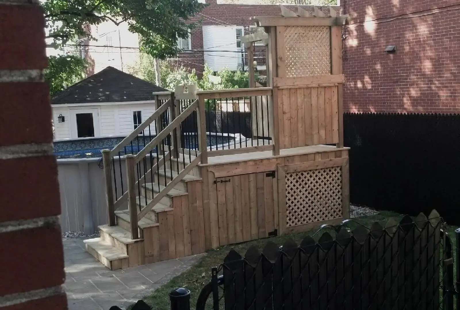 Deck in Pierrefonds