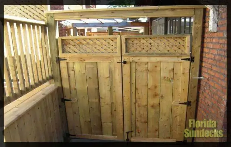 Nice design of Treated Wood Entrance in Beaconsfield fence in Beaconsfield