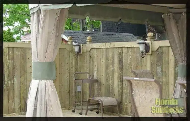 Clôture Design pour Patio en bois traité a Saint Lazare Clôture a Saint-Lazare