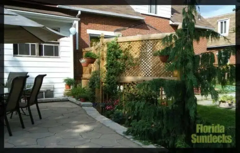 Clôture Séparateur entre maison de ville a Île-Perrôt Clôture a Île-Perrôt