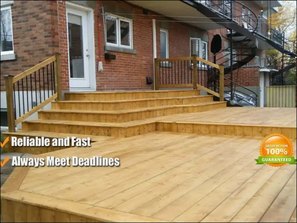 Deck builder in West Island of Montreal Deck Builder