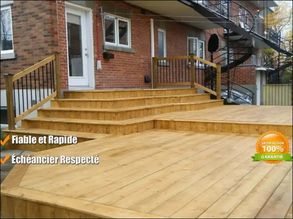 Construction d'un Patio au West Island de Montréal Construction d'un Patios