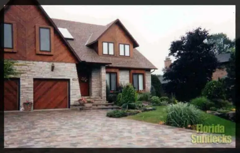 Unistone Front Driveway in Beaconsfield Unistone in Beaconsfield